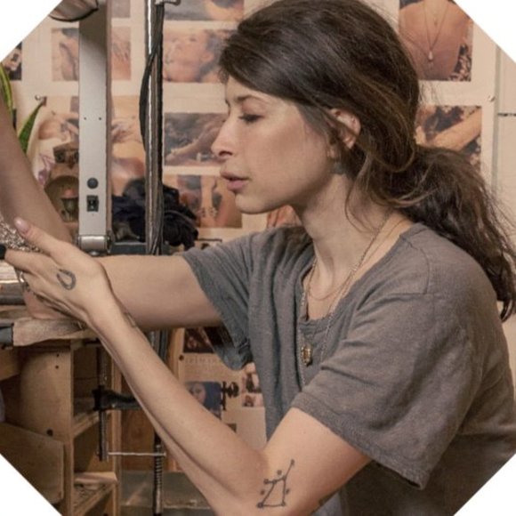 Pamela Love "beam" ear jackets with iolite and monstone worn by Beyonce - Picture 6 of 7